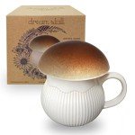 Cozy Cottagecore Coffee Mug with Lid