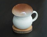 Cozy Cottagecore Coffee Mug with Lid