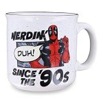 Deadpool Nerd Since the '90s Camper Mug 20oz