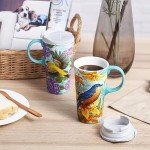 Hummingbird Funny Ceramic Coffee Mug - 17oz