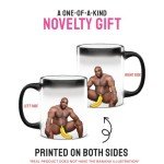 Funny Heat Reveal Mug Hilarious Adult Gag Gift Barry Woods Figure Appears When Hot Novelty Coffee Mug, White Elephant, Office Prank, Stocking Stuffer, Birthday or Christmas Joke Gift (11oz)