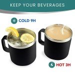 KLUBI Inspirational Gifts for Men - Sometimes You Forget Your Awesome Gifts 14oz Mugs for Men Valentines Day Gifts For Men Coffee Lovers Birthday Gift Ideas Cup Dad Gifts for Birthday Awesome Mug