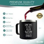 KLUBI Inspirational Gifts for Men - Sometimes You Forget Your Awesome Gifts 14oz Mugs for Men Valentines Day Gifts For Men Coffee Lovers Birthday Gift Ideas Cup Dad Gifts for Birthday Awesome Mug