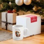 FableKnot It's Fine I'm Fine Everything is Fine Coffee Mug-Dog Mug-Coworker Gifts for Women and Men-Funny Work Mugs-11oz
