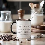"Once I'm Rich" Funny Coffee Mugs for Women - Ideal for Cat Lovers,Birthday Gift for Mom,Coffee Mug for Women Funny,Humorous Gift for Friends,Coffee Mugs for Men,Coffee Mug for Friends