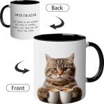 "Once I'm Rich" Funny Coffee Mugs for Women - Ideal for Cat Lovers,Birthday Gift for Mom,Coffee Mug for Women Funny,Humorous Gift for Friends,Coffee Mugs for Men,Coffee Mug for Friends