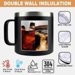 KIKUHE Gag Gifts Funny Adult - I Came I Saw I Forgot Coffee Mug 14oz - Birthday Gifts for Men Grandpa - Funny Sarcastic gifts for Mom Dad Gifts For Christmas, Birthday - Elderly Senior Citizen Gifts