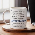Joy Crafters Funny Coffee Mug For Men Women, Coworker Coffee Mug, Funny Mothers Day Gifts For Coworkers, Boss Mugs For Women Men, Best Boss Ever Mug, Funny Boss Coworker Teacher Ceramic Office Mugs