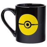Silver Buffalo Pokemon Pikachu Katakan Silo Ceramic Mug, 14 Ounces