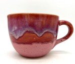 Jumbo Lightning Sweary Mug,Handmade Lightning glaze mug prank gift,unique Coffee Cups Gag Gift With Rude Words,For Coworker Friend Man Women (COFFEE SLUT)