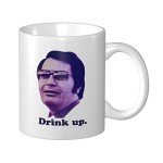 AZKSUN 11oz Ceramic mug,Jim Jones, Drink Up Mug, Serial Killers, Cult Leader Mug, Dark Humor Mug, Funny Coffee Mug