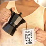 Coffee Make Brain Work Gooder Mug Funny Coffee Lover Gift Humorous Gift Idea Family Friends Birthday Presents Sarcastic Office Mug Berserk Tea Cup Caffeine Addict Gift Brain Booster Mug Gooder Vibes