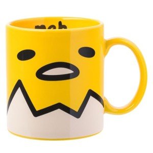 Silver Buffalo Sanrio Gudetama Lazy Egg Ceramic Mug, 20 Ounces