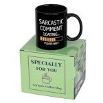 Maustic Funny Mugs for Men, Funny Gifts for Men Women, Sarcastic Gifts for Coworkers Bosses Friends, Sarcastic Comment Loading Coffee Mug, Gift Idea for Christmas, Birthday, Boss Day, 11 Oz Black