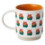 Hallmark Shoebox Funny Dumpster Fire Mug, 16 oz. (Everything's Fine) Gift for Friend, Coworker, Sibling