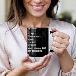 Flaskars Funny Coffee Mug for Women - Crap Turns Out This Is My Circus And These Are My Monkeys - Funny Gifts for Coworker Best Friend Mom Men - 11 oz Ceramic Tea Cup Novelty Mug
