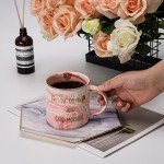 Funny Coffee Mug Gifts for Women - Sarcastic Gag Novelty Gift for Friends, Coworkers, Boss, Employee - Birthday Mugs for Mom, Sister, BFF - Here We Go Again I Mean Good Morning - 11.5oz Ceramic Cup