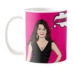 Fonhark - Real Housewives Of Beverly Hills Lisa Vanderpump Inspired Coffee Mug, Reality TV Pop Culture, 11 Oz Novelty Coffee Mug/Cup, White