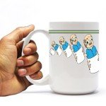 VictoryStore Ceramic Mugs - Mugman, Pop Culture Coffee Mug, 15 ounces