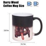 hengshukeji Funny Mug- Barry Wood Coffee Mug - Message Appears as it Heats-Perfect Novelty Gag Gift - Office Joke - White Elephant Gifts-Funny Creativity Gifts for Men Women (A)