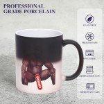 hengshukeji Funny Mug- Barry Wood Coffee Mug - Message Appears as it Heats-Perfect Novelty Gag Gift - Office Joke - White Elephant Gifts-Funny Creativity Gifts for Men Women (A)