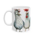 Chicken 15oz Farm Animal Funny Unique Ceramic Coffee Mug