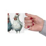 Chicken 15oz Farm Animal Funny Unique Ceramic Coffee Mug