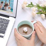Jeuhoue Chick Ceramic Cup Hidden 3D Animal Inside Mug,8 oz, Lovely Mug for Christmas, Birthday, Valentine's Day Gifts, Surprise Gifts for Friends and Families (Chick 8oz)