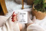 This Is Bob Funny Stickman Figure Coffee Mug - Bob Has No Arms Adult Humor Mug for Him Husband Boyfriend Gift Idea - Hilarious Birthday Presents for Office Coworker or Dad - 11 oz White Novelty Cup
