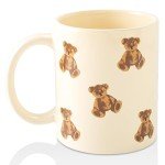 FableKnot Cute Teddy Bear Coffee Mug- Cartoon Bear Cups-Adorable Gifts for Kids and Women-Ceramic Mug for Home, Office-Perfect for Animal Lovers, Teachers, Parents-11OZ