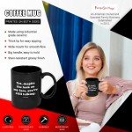 Funny Guy Mugs Yet Despite the Look On My Face You Are Still Talking Ceramic Coffee Mug - 11oz - Ideal Funny Coffee Mug for Women and Men - Hilarious Novelty Coffee Cup with Witty Sayings