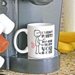 Fart / Kiss Coffee Mug, 11oz - Fairly Odd Novelties - Funny Novelty Gag Coffee Tea Cup Gift