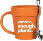 Funny Mug (neverenough2) Fun Gifts for Women Unique - Best Women Gifts Handmade Ceramic Coffee Cups - Cool Birthday Gifts For Her
