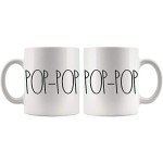 POP-POP Coffee Mug, POP-POP Birthday Gift, Mug Gifts for Christmas, Birthday, Merry Christmas, Father's Day, Family Coffee Mug Birthday Present For The Best POP-POP Ever 11oz