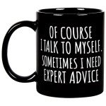 Fatbaby Funny Coffee Mug Gifts For Coworkers Friends,Birthday Christmas Thanksgiving Gag Gifts For Women Men,Of Course Office Sarcastic Tea Cup 11 OZ