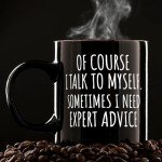 Fatbaby Funny Coffee Mug Gifts For Coworkers Friends,Birthday Christmas Thanksgiving Gag Gifts For Women Men,Of Course Office Sarcastic Tea Cup 11 OZ