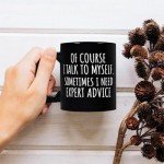 Fatbaby Funny Coffee Mug Gifts For Coworkers Friends,Birthday Christmas Thanksgiving Gag Gifts For Women Men,Of Course Office Sarcastic Tea Cup 11 OZ