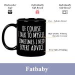 Fatbaby Funny Coffee Mug Gifts For Coworkers Friends,Birthday Christmas Thanksgiving Gag Gifts For Women Men,Of Course Office Sarcastic Tea Cup 11 OZ
