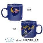 Silver Buffalo Disney Hocus Pocus Tonight We Fly Broom Squad Ceramic Camper Mug, 20 Ounces