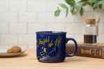 Silver Buffalo Disney Hocus Pocus Tonight We Fly Broom Squad Ceramic Camper Mug, 20 Ounces