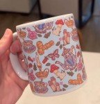 Cottage Core Coffee Mug,11 oz Funny Ceramic Gag Coffee Cups,Funny Adult Humor Drinkware Gifts for Coworker Friend Man Women