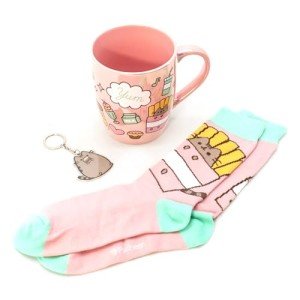 Culture Fly Pusheen - Food Mug + Sock Bundle
