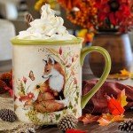 Certified International Woodland Critters 18 oz. Mugs, Set of 4