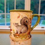 Certified International Woodland Critters 18 oz. Mugs, Set of 4