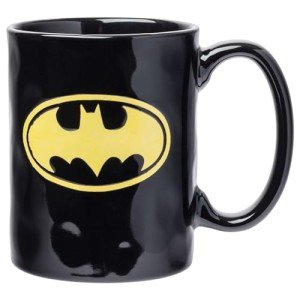 Batman Yellow Stripe Funny Coffee Mug, 15oz