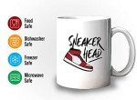 Sneaker Lover Coffee Mug - Sneaker d - Collector Shoes Footwear Sport Casual Skate Pop Culture Teenager 11oz White