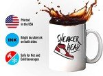 Sneaker Lover Coffee Mug - Sneaker d - Collector Shoes Footwear Sport Casual Skate Pop Culture Teenager 11oz White