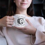 LookHUMAN Ceramic Hail Satan Coffee Mug - Possum Coffee Mugs Adult Humor, Meme Cup & Atheist Gifts, Double-sided Print Dark Humor Coffee Cup, Dishwasher Safe Novelty Coffee Mugs, Fun Coffee Cups, 11oz