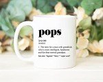 Pops Definition Mug - Pops Coffee Mug - Pops Mug - Pops Gift - Promoted To Pops - Best Popsmug - Best Pops Ever 11oz