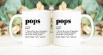 Pops Definition Mug - Pops Coffee Mug - Pops Mug - Pops Gift - Promoted To Pops - Best Popsmug - Best Pops Ever 11oz
